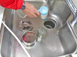 ナノダイヤモンド施工シンク施工