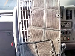 ナノダイヤモンド施工少年野球バス