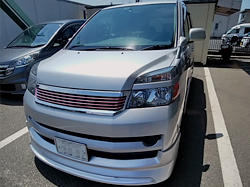 ナノダイヤモンド施工メルファミリーカー①外観