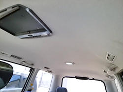 ナノダイヤモンド施工ファミリーカー①天井