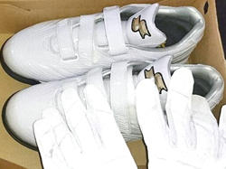 ナノダイヤモンド施工ベースボールグローブ＆スパイク②